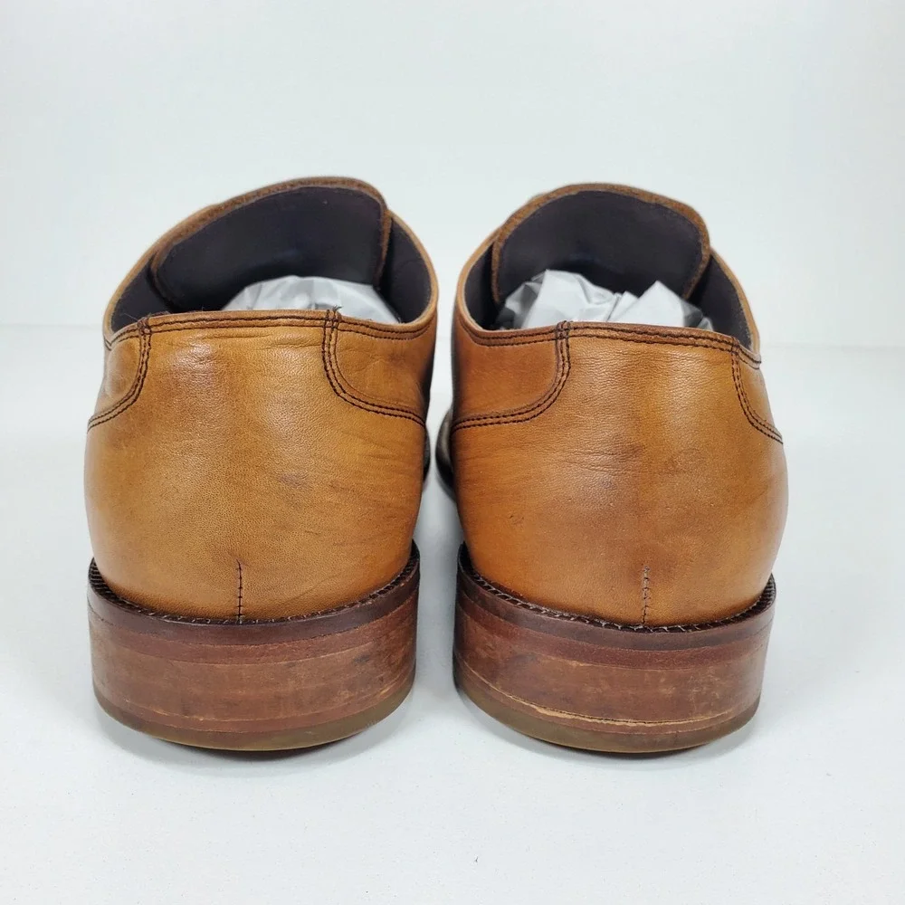 Cole Haan Williams Oxford Cap Toe Lace Up (British Tan)‎ C12337 Mens Size 9